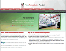 Tablet Screenshot of pionstechnologies.com
